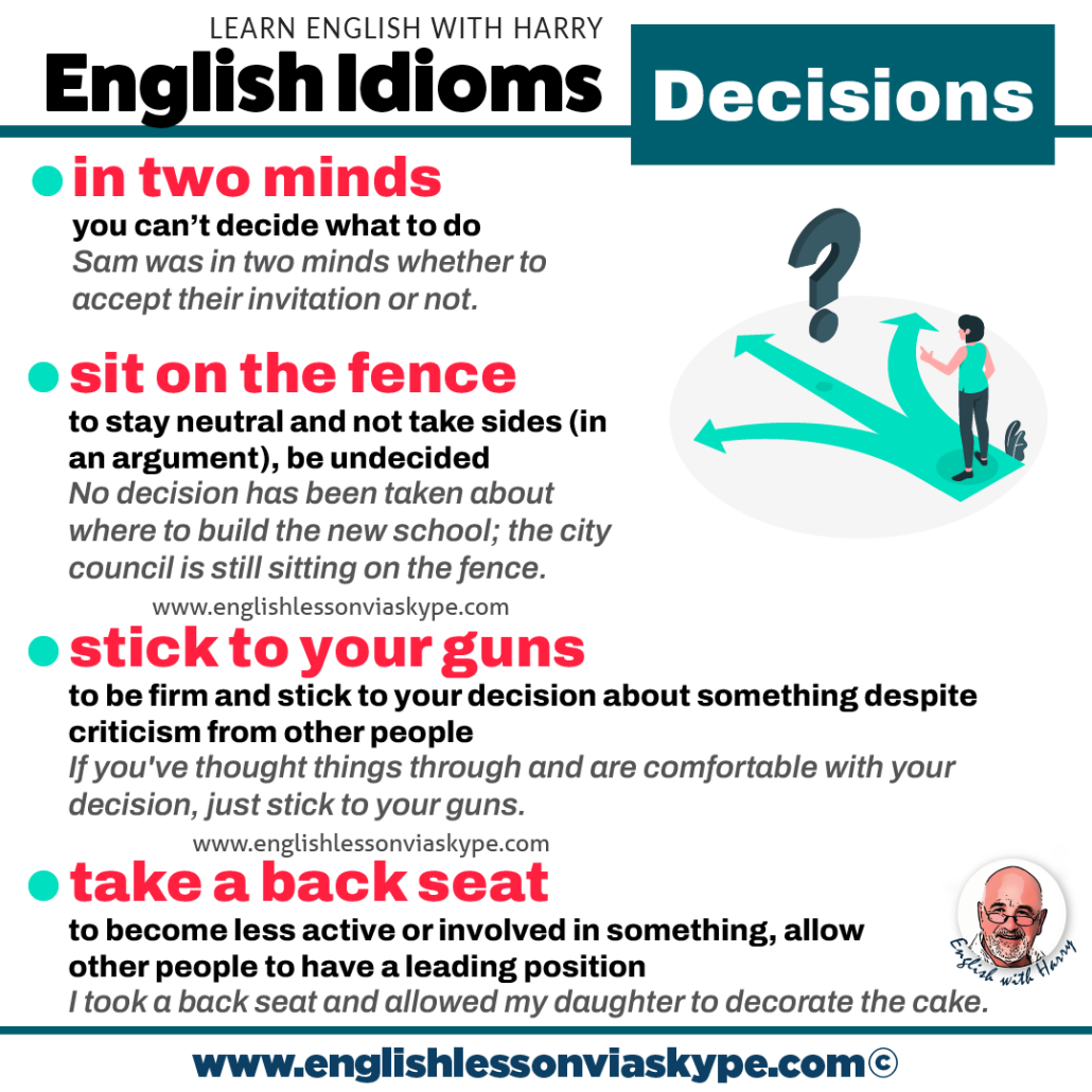 10 English idioms about decisions. Up in the air meaning. Improve English speaking skills at www.englishlessonviaskype.com Click the link to check out online English lessons and English language courses #learnenglish #englishlessons #idioms