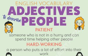 Read more about the article Adjectives that Describe People and Personality
