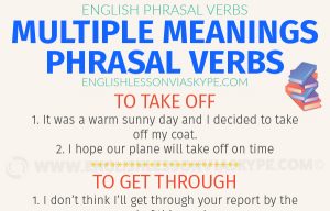 English phrasal verbs with multiple meanings. From intermediate to advanced English with www.englishlessonviaskype.com #learnenglish #englishlessons #EnglishTeacher #vocabulary #ingles #английский #aprenderingles #english #cursodeingles #учианглийский #vocabulário #dicasdeingles #learningenglish #ingilizce #englishgrammar #englishvocabulary #ielts #idiomas