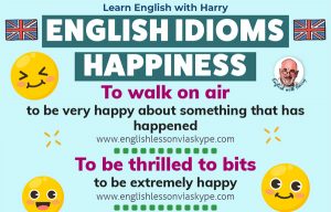 12 English Idioms about Happiness and Sadness. Learn idioms in context at www.englishlessonviaskype.com #learnenglish #englishlessons #tienganh #EnglishTeacher #vocabulary #ingles #อังกฤษ #английский #aprenderingles #english #cursodeingles #учианглийский #vocabulário #dicasdeingles #learningenglish #ingilizce #englishgrammar #englishvocabulary #ielts #idiomas