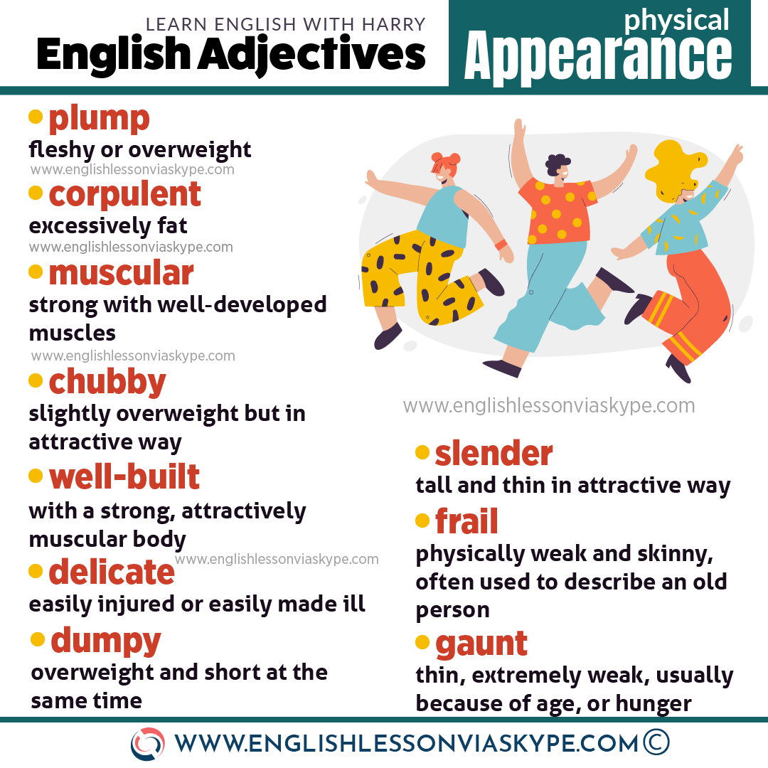 general-appearance-adjectives-to-describe-people-learn-english-physics