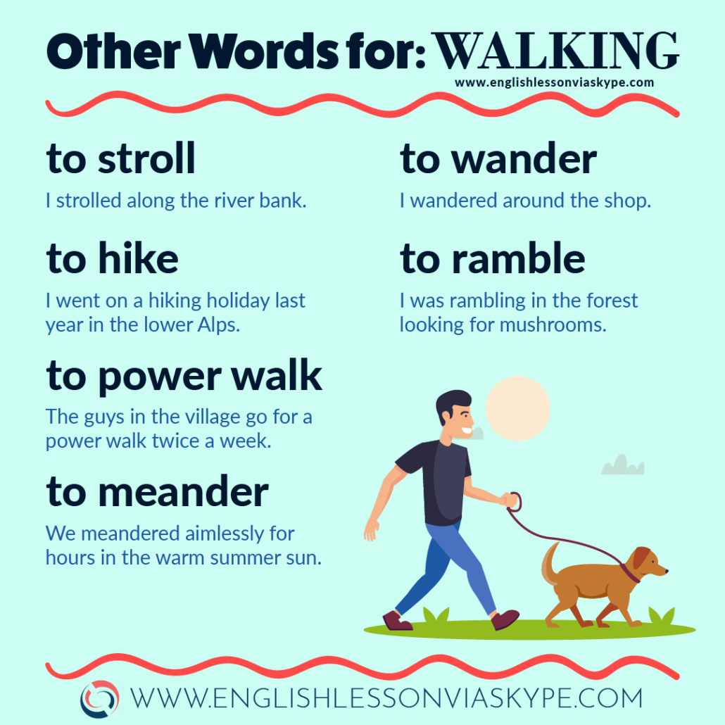 10 Different Words for Walking English | Learn English with Harry
