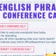 Conference Call English Vocabulary