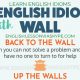 English Idioms connected with WALL