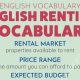 English Vocabulary for Renting an Apartment