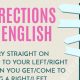 Asking and Giving Directions in English