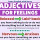 Adjectives to Describe Feelings in English