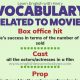 English Vocabulary related to Movies