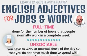 Read more about the article 10 English Adjectives to Describe Jobs