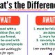 WAIT vs AWAIT – What’s the Difference?