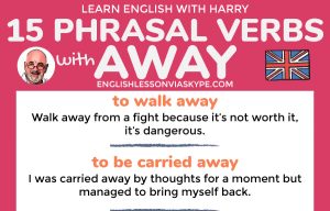 15 Phrasal Verbs with Away with meanings and examples. Learn phrasal verbs with www.englishlessonviaskype.com #learnenglish #englishlessons #tienganh #EnglishTeacher #vocabulary #ingles #อังกฤษ #английский #aprenderingles #english #cursodeingles #учианглийский #vocabulário #dicasdeingles #learningenglish #ingilizce #englishgrammar #englishvocabulary #ielts #idiomas