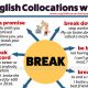 20 English Collocations with BREAK