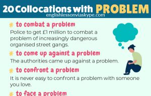 Read more about the article 20 Collocations with Problem