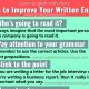 11 Simple Ways to Improve Your Written English