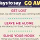 10 Other Ways to Say Go Away in English