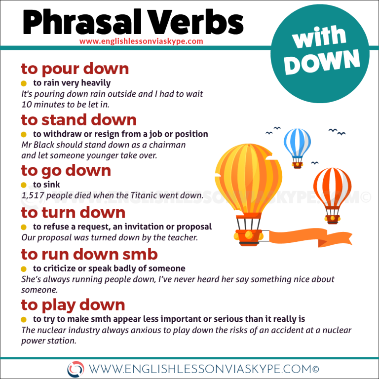 16-phrasal-verbs-with-down-learn-english-with-harry