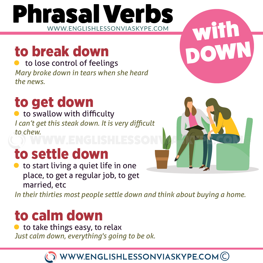 16-phrasal-verbs-with-down-learn-english-with-harry