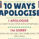 10 Better Ways to Apologise in English