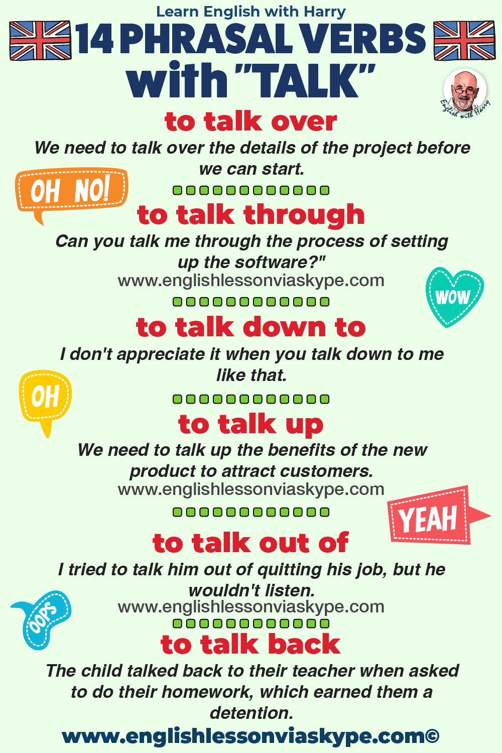 Learn phrasal verbs with talk. Improve English speaking skills. Upgrade your vocabulary. English grammar rules. Improve English speaking. Advanced English lessons on Zoom and Skype. Improve English speaking and writing skills. #learnenglish