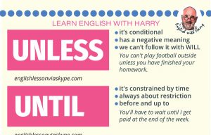 Difference between Unless and Until. English grammar rules explained at www.englishlessonviaskype.com #learnenglish #englishlessons #tienganh #EnglishTeacher #vocabulary #ingles #อังกฤษ #английский #aprenderingles #english #cursodeingles #учианглийский #vocabulário #dicasdeingles #learningenglish #ingilizce #englishgrammar #englishvocabulary #ielts #idiomas