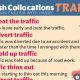 15 English Collocations connected to Traffic