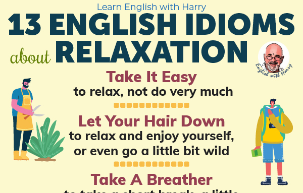 synonyms for relax verb