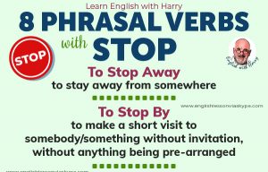 Read more about the article 8 Phrasal Verbs with Stop
