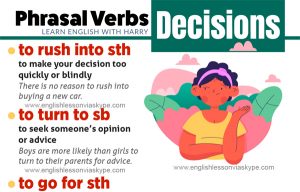 Read more about the article Phrasal Verbs Related To Decisions