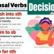 Phrasal Verbs Related To Decisions