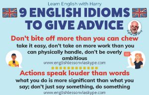 Read more about the article 9 English Idioms For Giving Advice and Warning