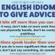 9 English Idioms For Giving Advice and Warning