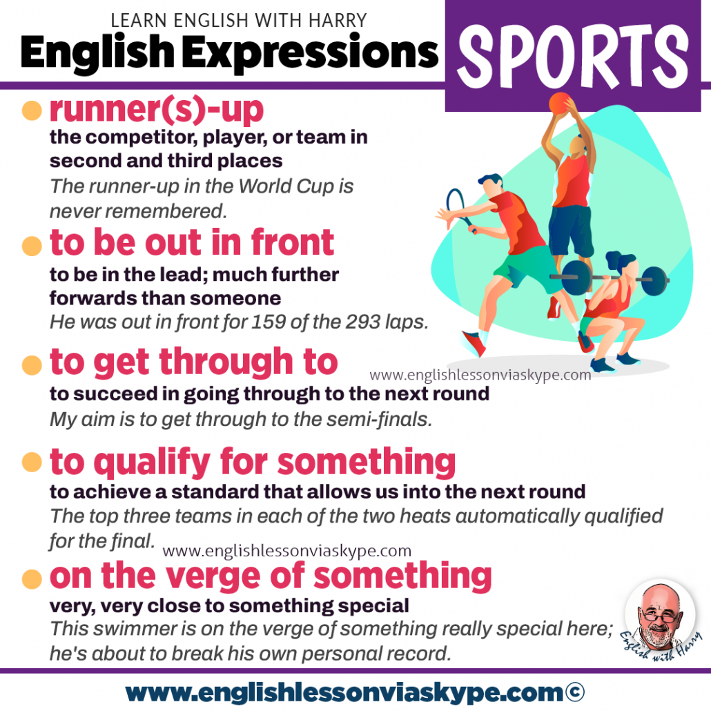 English vocabulary about sports. Study English advanced level. English lessons on Zoom and Skype www.englishlessonviaskype.com #learnenglish #englishlessons #EnglishTeacher #vocabulary #ingles #อังกฤษ #английский #aprenderingles #english