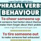 Behaviour Phrasal Verbs in English