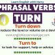 Phrasal Verbs With Turn