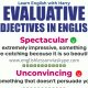 Evaluative Adjectives In English