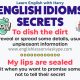 English Idioms About Secrets