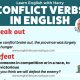 English Verbs Related To Conflicts