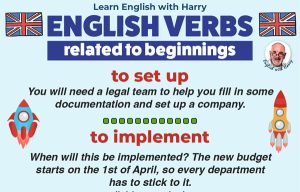 B2 C1 C2 Level English Verbs for beginnigs. Advanced English vocabulary. Expressions for FCE, CAE, IELTS. Online English lessons at www.englishlessonviaskype.com #learnenglish
