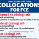 Adjective Preposition FCE Collocations