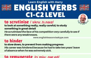 Read more about the article C1 English Verbs To Improve Fluency