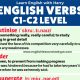 C1 English Verbs To Improve Fluency
