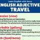 Advanced Adjectives To Describe Travel Experiences