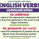 Crucial Communication Verbs In English