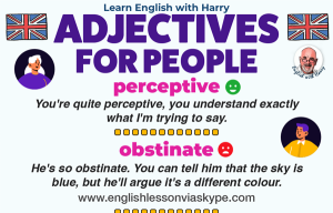 Read more about the article Adjectives To Describe A Person in English