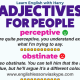 Adjectives To Describe A Person in English