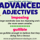 20 Advanced Adjectives In English