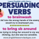 Advanced English Verbs For Persuading