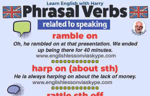 Read more about the article 18 Speaking Phrasal Verbs
