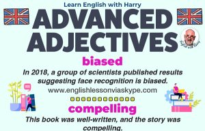 Advanced English adjectives to improve fluency. Upgrade your vocabulary. English grammar rules. Improve English speaking. Advanced English lessons on Zoom and Skype. Improve English speaking and writing skills. #learnenglish