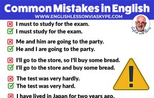 Read more about the article 20 Common Mistakes In English